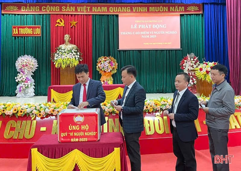 Trường Lưu đồng lòng vào cuộc giảm nghèo bền vững