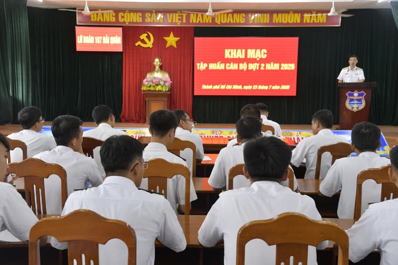 Lữ đoàn 167 tập huấn cán bộ đợt 2 năm 2026