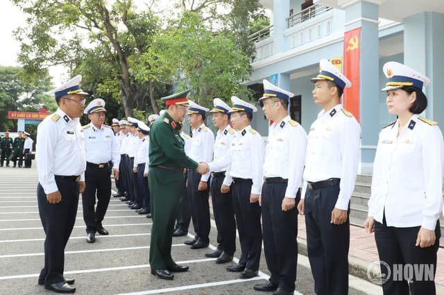 Thượng tướng Phạm Hoài Nam thăm và làm việc với Nhà máy X28
