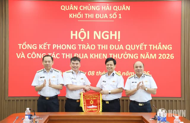 Khối thi đua số 1 Quân chủng Hải quân: Tổng kết công tác thi đua-khen thưởng và phong trào thi đua quyết thắng