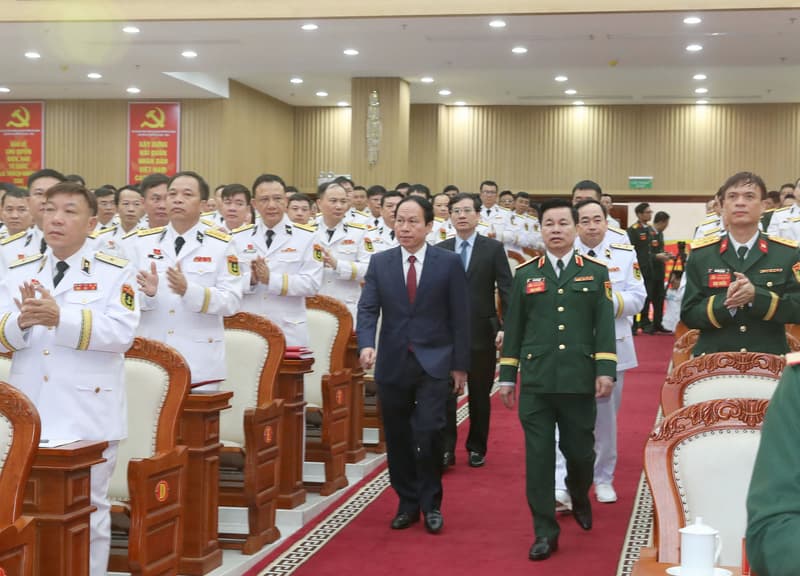 Khai mạc trọng thể Đại hội đại biểu Đảng bộ Quân chủng Hải quân lần thứ XIV