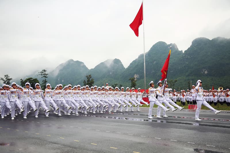 Đại tướng Phan Văn Giang chủ trì tổng hợp luyện diễu binh, diễu hành A80 lần thứ tư