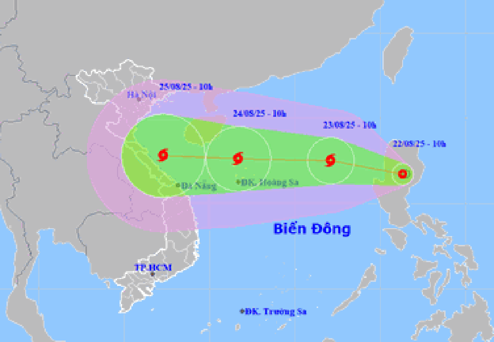 Bộ Tư lệnh Hải quân chỉ đạo các đơn vị chủ động phòng chống bão số 5