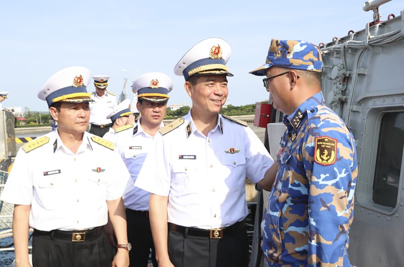 Thiếu tướng Nguyễn An Phong làm việc tại Lữ đoàn 167 và Tiểu đoàn DK1