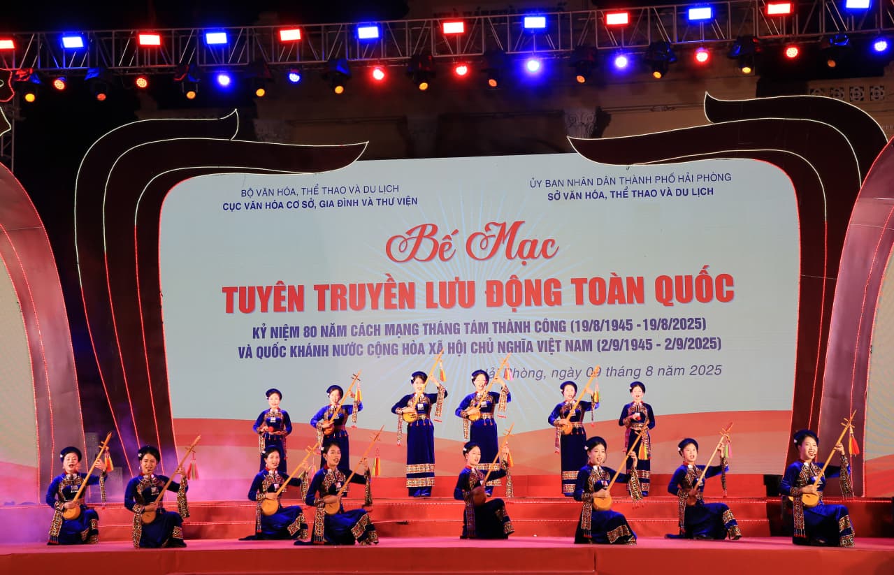 Bế mạc Hội thi tuyên truyền lưu động toàn quốc tại Hải Phòng