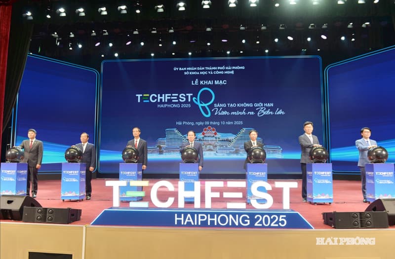 TECHFEST Hải Phòng 2025 – Sáng tạo không giới hạn, Hải Phòng vươn mình ra biển lớn
