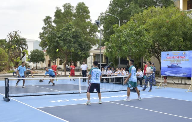 Lữ đoàn 955 đưa sân Pickleball vào hoạt động