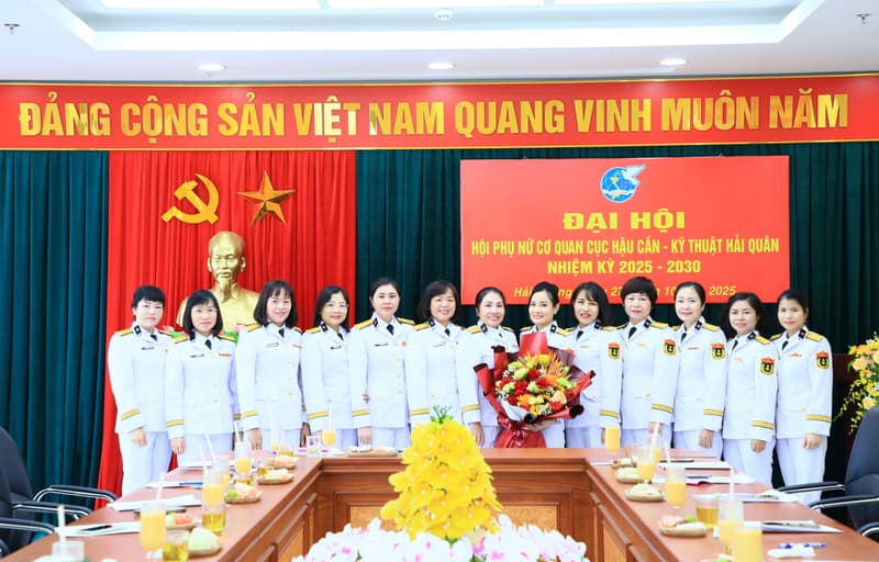 Hội Phụ nữ cơ quan Cục Hậu cần - Kỹ thuật Hải quân: Đoàn kết, đổi mới, khẳng định vai trò trong giai đoạn mới