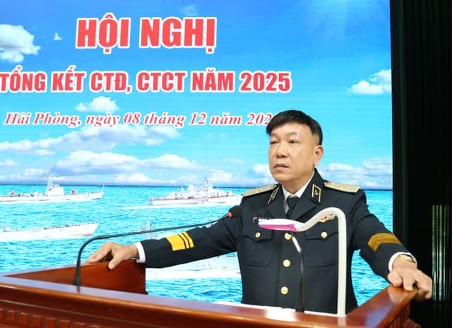 Vùng 1 Hải quân: Công tác đảng, công tác chính trị được triển khai toàn diện, hiệu quả