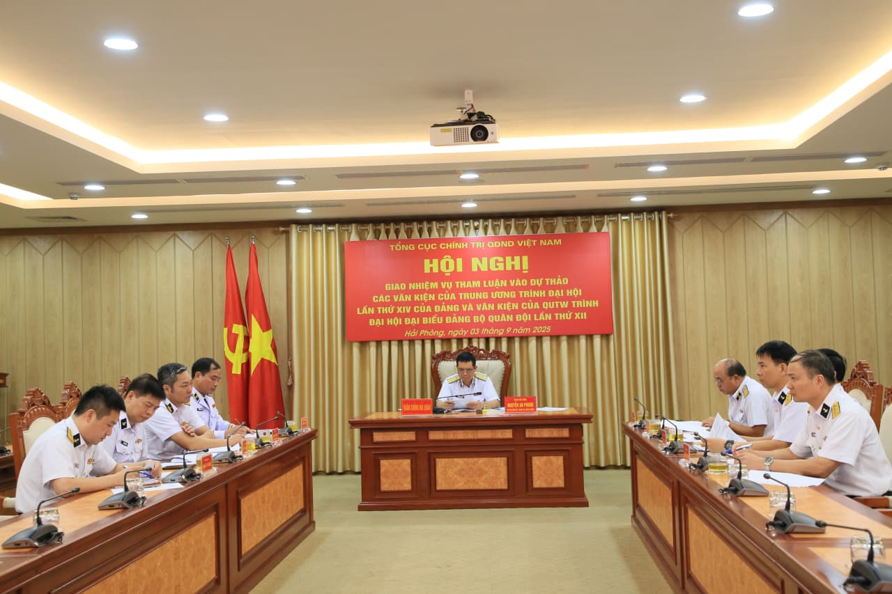 Tổng cục Chính trị giao nhiệm vụ tham luận vào Dự thảo các văn kiện Đại hội XIV của Đảng và Đại hội XII của Đảng bộ Quân đội