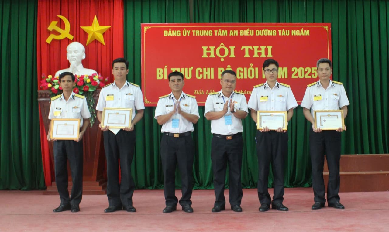 Trung tâm An điều dưỡng tàu ngầm: Hội thi bí thư chi bộ giỏi