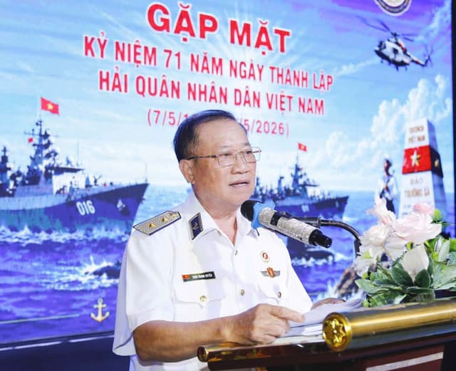 Ban liên lạc truyền thống Hải quân tại TP. Hồ Chí Minh gặp mặt kỷ niệm 71 năm Ngày thành lập Hải quân nhân dân Việt Nam