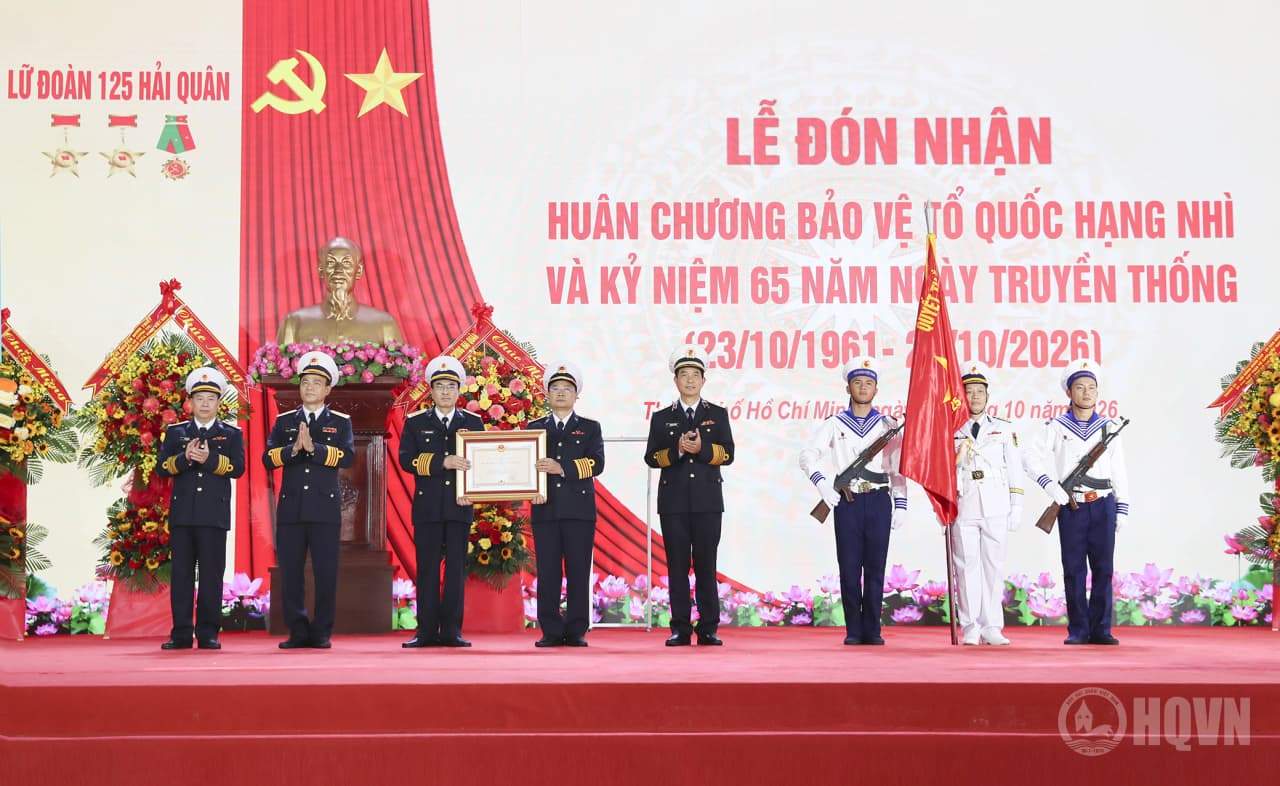 Lữ đoàn 125, Vùng 2 Hải quân: Lễ truy tặng danh hiệu Anh hùng lực lượng vũ trang nhân dân