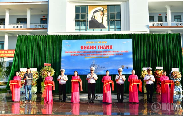 Lữ đoàn 171 khánh thành công trình chào mừng kỷ niệm 80 năm Ngày toàn quốc kháng chiến