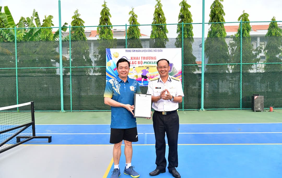 Trung tâm Huấn luyện Vùng 2: Ra mắt Câu lạc bộ Pickleball