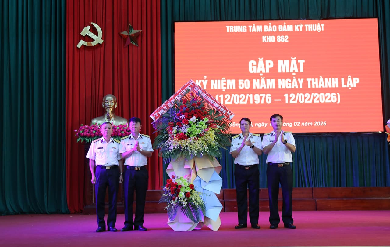 Kho 862 kỷ niệm 50 năm thành lập