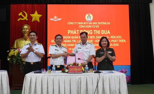 Công ty Hải sản Trường Sa: Hội nghị đại biểu người lao động năm 2026