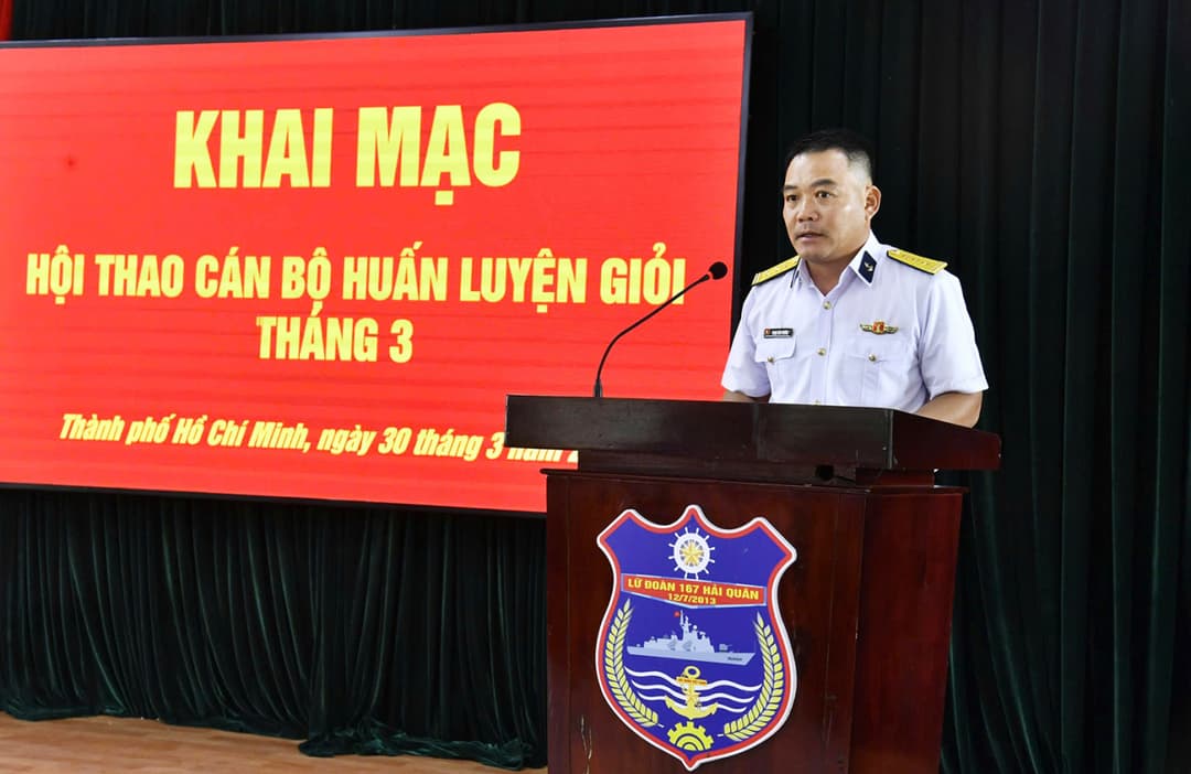 Lữ đoàn 167 tổ chức Hội thao cán bộ huấn luyện giỏi