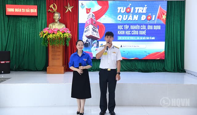 Trung đoàn 251 tổ chức hội thi cán bộ đoàn giỏi