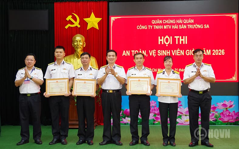 Hải đoàn 129 tổ chức Hội thi an toàn, vệ sinh viên giỏi năm 2026