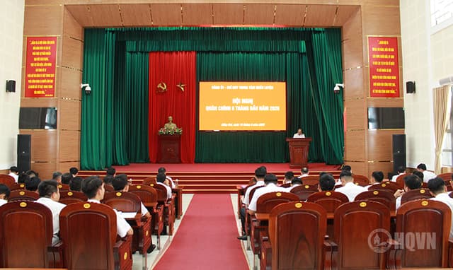 Trung tâm Huấn luyện Vùng 2 hoàn thành tốt nhiệm vụ 6 tháng đầu năm