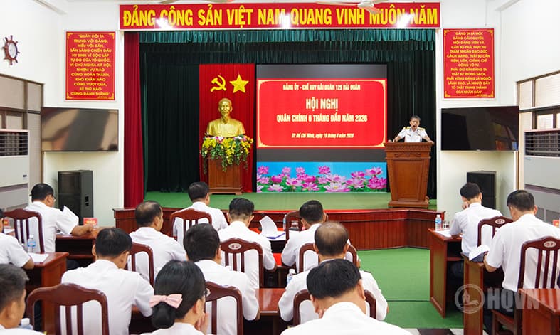 Hải đoàn 129 hoàn thành xuất sắc nhiệm vụ 6 tháng đầu năm