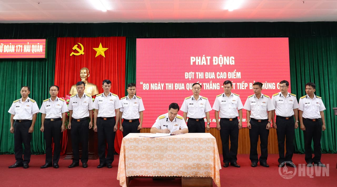 Lữ đoàn 171 phát động thi đua