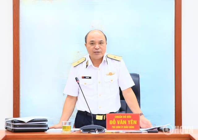Quân chủng Hải quân: Giao nhiệm vụ cho đoàn báo cáo viên tham gia hội thi toàn quân