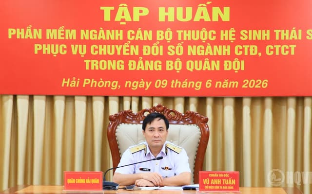 Tập huấn phần mềm ngành cán bộ