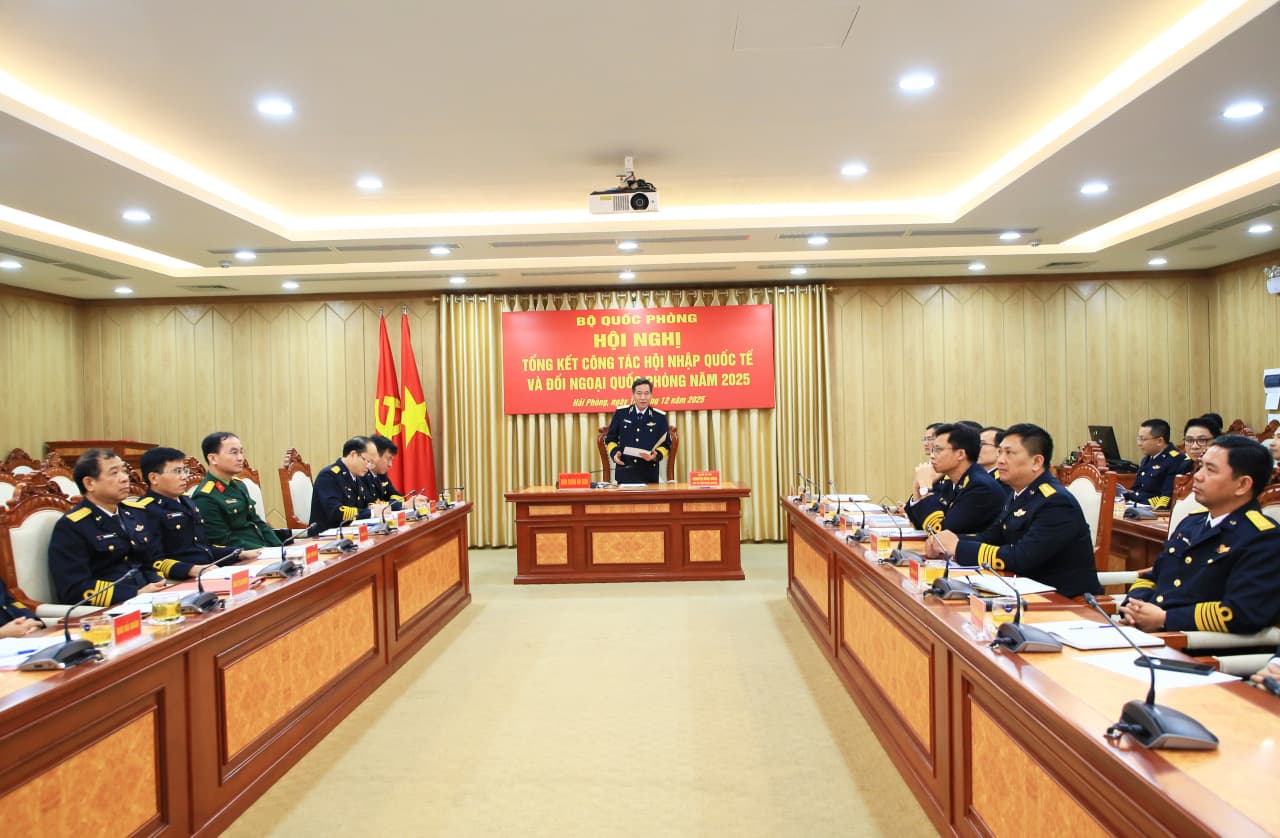 Bộ Quốc phòng tổng kết công tác hội nhập quốc tế và đối ngoại quốc phòng năm 2025