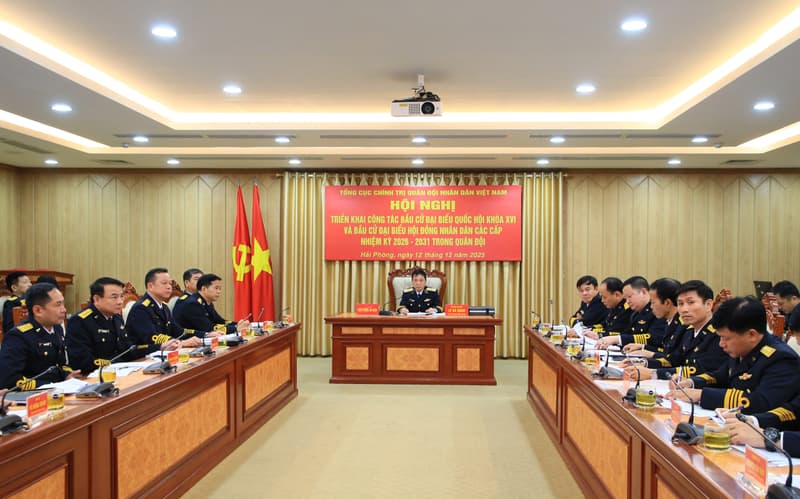 Tổng cục Chính trị triển khai hướng dẫn công tác bầu cử đại biểu Quốc hội và HĐND các cấp