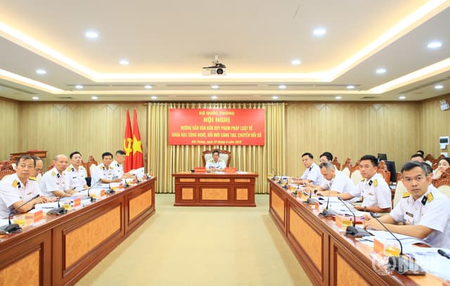 Hội nghị hướng dẫn văn bản quy phạm pháp luật về khoa học công nghệ, đổi mới sáng tạo, chuyển đổi số