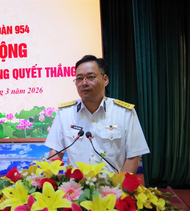 Lữ đoàn 954 phát động phong trào “3 tiên phong quyết thắng”