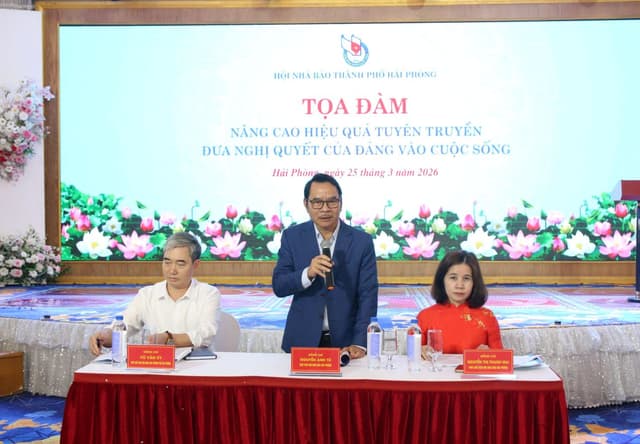 Phát huy vai trò của báo chí trong đưa nghị quyết của Đảng vào cuộc sống