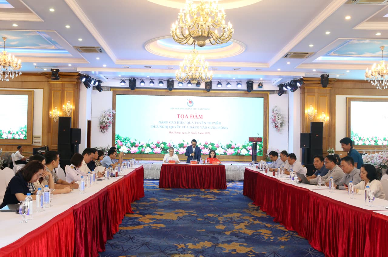 Phát huy vai trò của báo chí trong đưa nghị quyết của Đảng vào cuộc sống