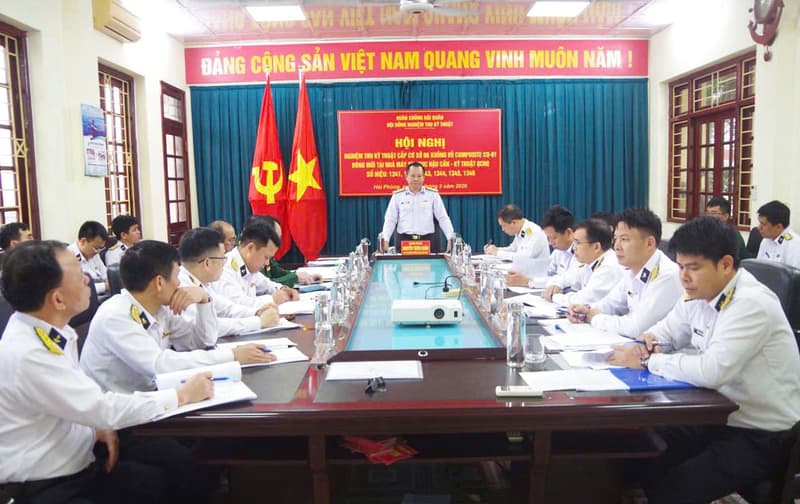 Nghiệm thu xuồng CQ-01 do Nhà máy X70 sản xuất