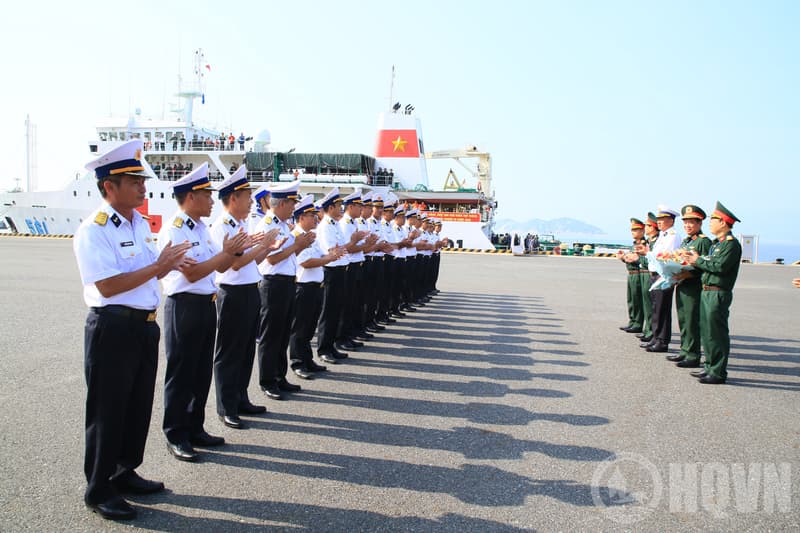 Đoàn công tác số 9 năm 2026 hoàn thành chuyến thăm quần đảo Trường Sa, Nhà giàn DK-I