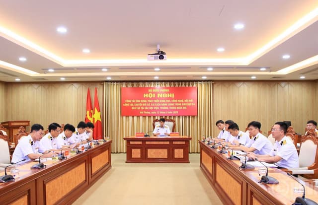 Hội nghị công tác ứng dụng, phát triển khoa học công nghệ, đổi mới sáng tạo, chuyển đổi số
