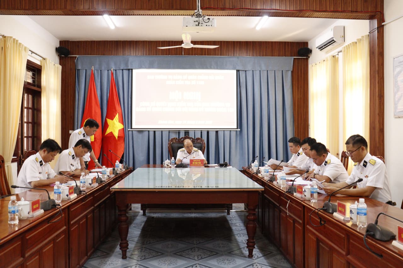 Công bố quyết định kiểm tra của Ban Thường vụ Đảng ủy Quân chủng đối với Đảng ủy Trung đoàn 196