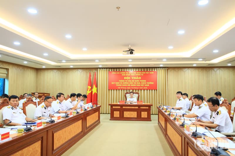Hội thảo Thông tư của Bộ Quốc phòng quy định và hướng dẫn thi đua, khen thưởng trong QĐND Việt Nam