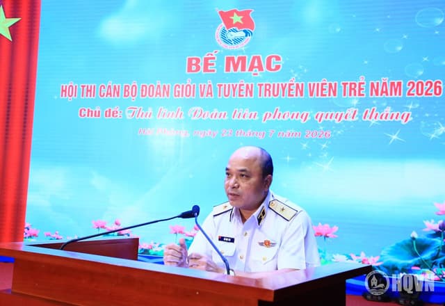 Bế mạc Hội thi cán bộ đoàn giỏi và tuyên truyền viên trẻ Quân chủng Hải quân khu vực phía Bắc