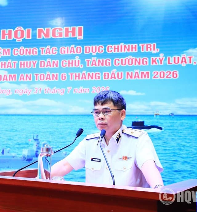 Bộ Tham mưu Hải quân rút kinh nghiệm công tác giáo dục chính trị, lãnh đạo tư tưởng
