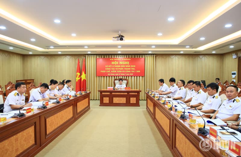 Sơ kết công tác tư pháp, thanh tra, pháp chế, kiểm toán và công tác 1389