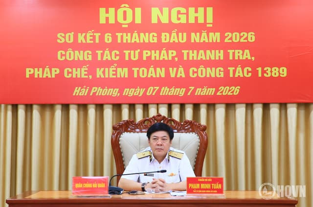 Sơ kết công tác tư pháp, thanh tra, pháp chế, kiểm toán và công tác 1389