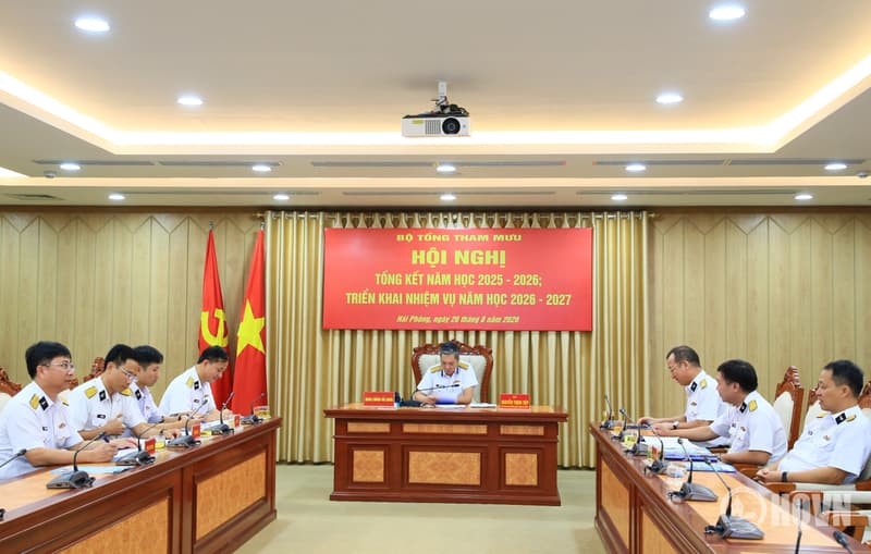 Bộ Tổng Tham mưu tổ chức tổng kết năm học 2025-2026