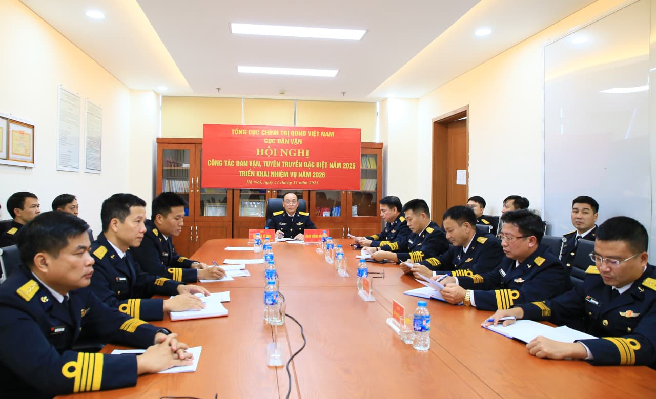 Ngành dân vận Quân chủng Hải quân hoàn thành tốt nhiệm vụ năm 2025