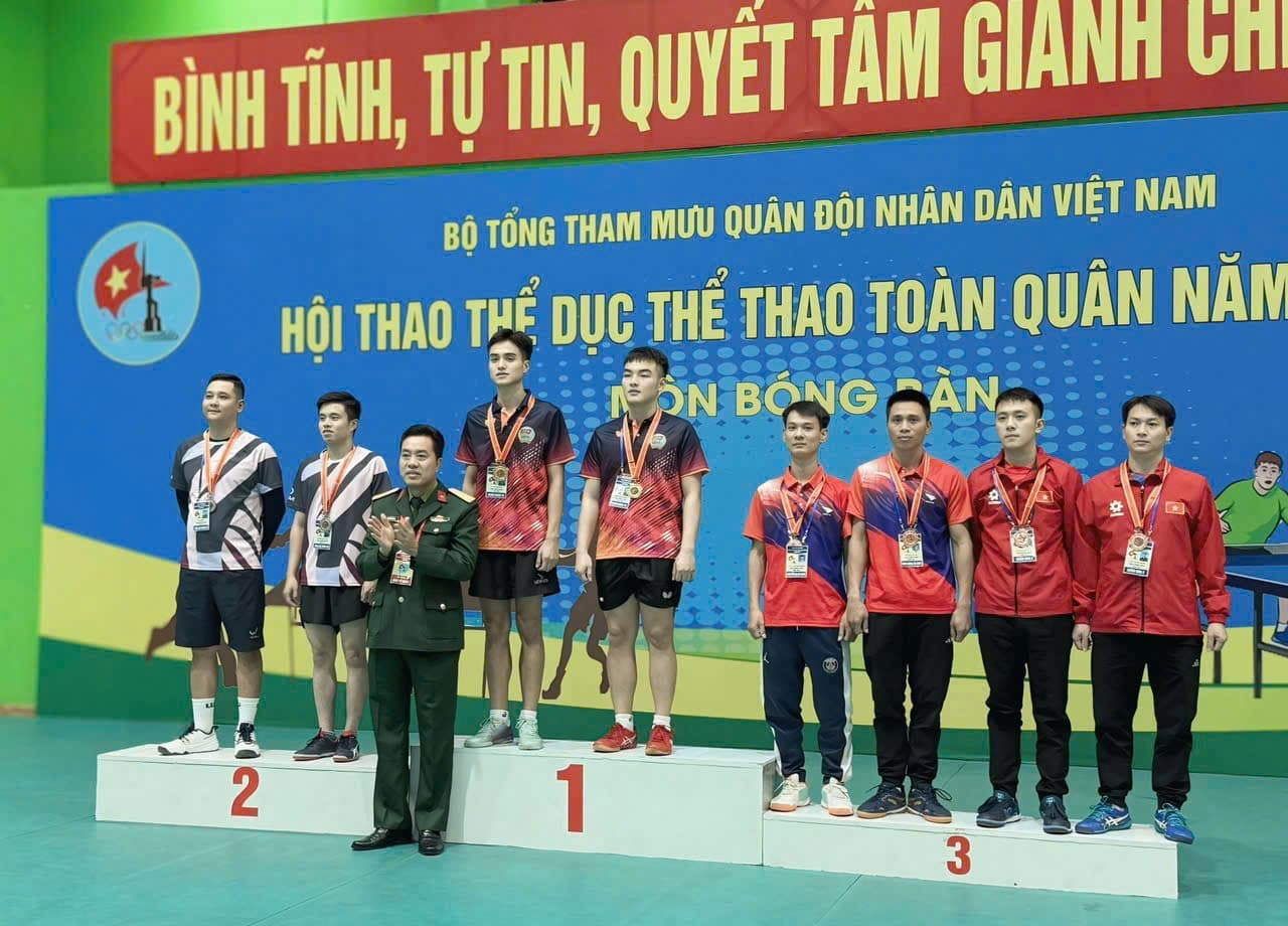 Đoàn thể thao Quân chủng Hải quân đoạt 29 huy chương tại Hội thao TDTT toàn quân