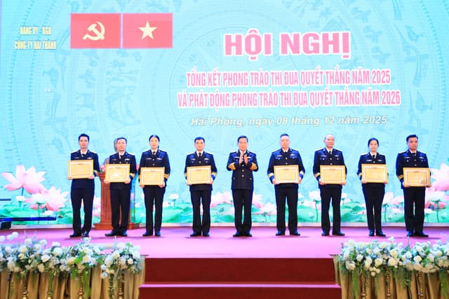 Công ty Hải Thành hoàn thành toàn diện nhiệm vụ quân sự, quốc phòng và sản xuất, kinh doanh năm 2025