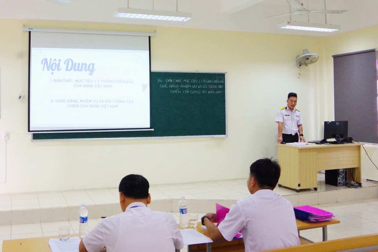 Trung tâm Huấn luyện Vùng 4: Hội thi cán bộ giảng dạy chính trị năm 2026