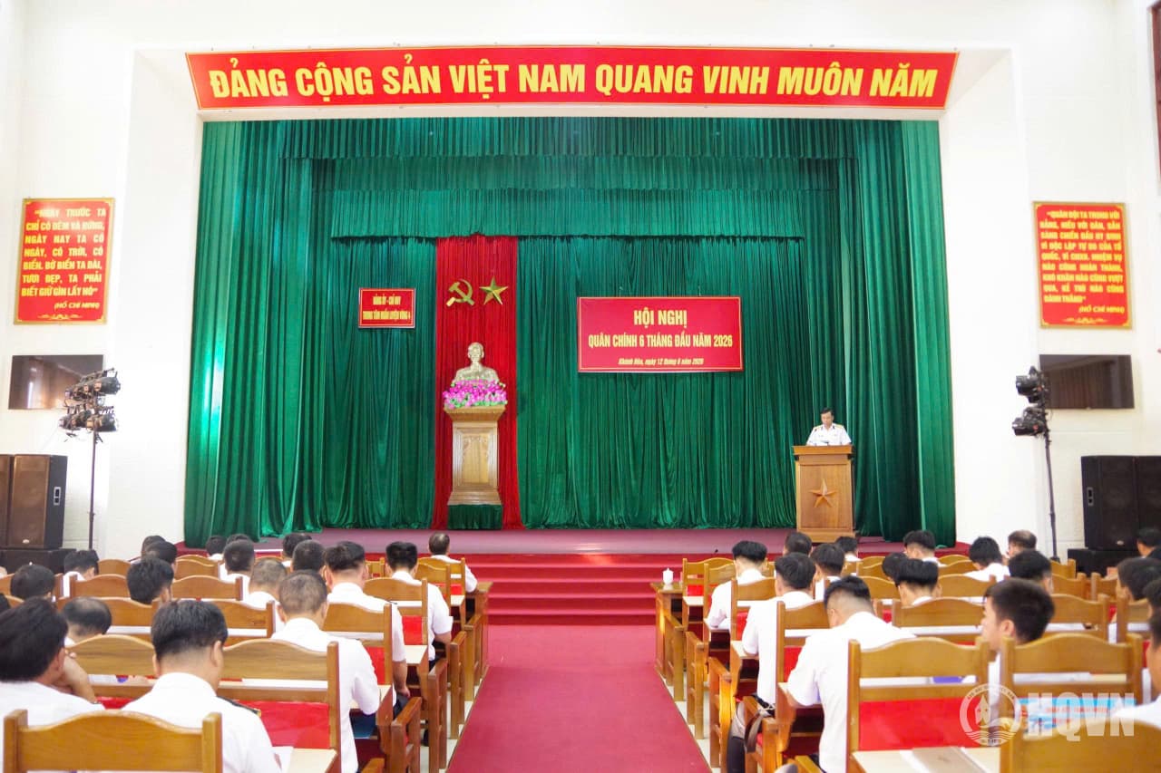 Trung tâm Huấn luyện Vùng 4: Hội nghị quân chính 6 tháng đầu năm 2026